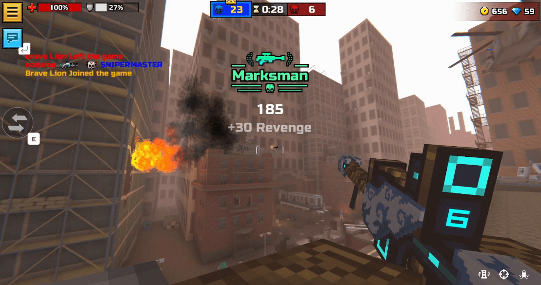 Pixel Gun 3D Взломанная версия на Андроид