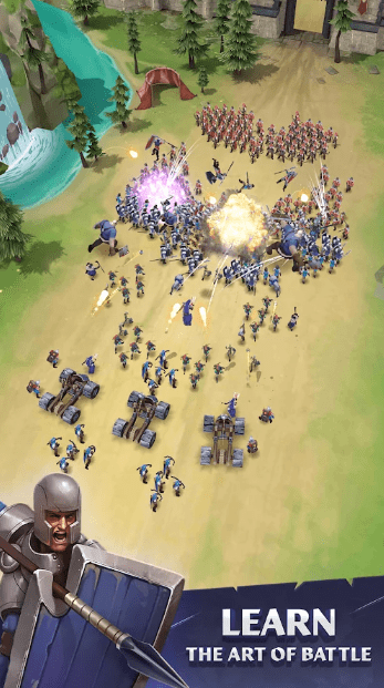 Kingdom Clash 2.2.1 Мод Меню + Много денег